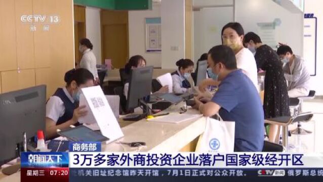 3万多家外商投资企业落户国家级经开区 中国“磁吸力”持续增强