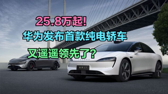 华为发布首款纯电轿车!10月新能源汽车销量50强,你会买华为电车吗?