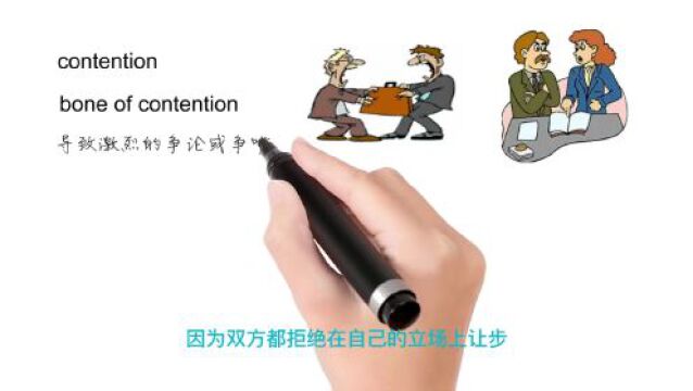 Jason:英语思维解密,为什么bone of contention表示争论的焦点,轻松学英语