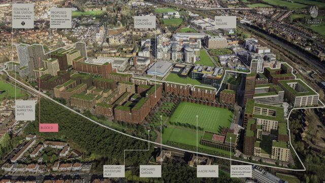 科林代尔花园【伦敦地铁房】 Colindale Gardens London | 英国房产投资 | 汉普顿国际 | 伦敦牛津街总部【微信:LondonLand】