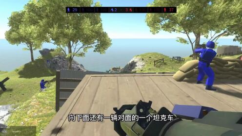 战地模拟器：二战神器汤普森冲锋枪，搭配狙击枪大战开始_高清