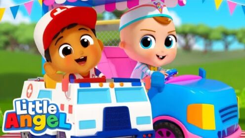 亲子儿童益智：宝贝们举办玩具赛车比赛，一起向前冲！