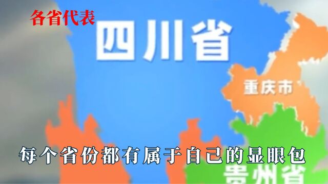 每个省份都有自己的显眼包,云贵川疯狂上分,全国各省推广大使