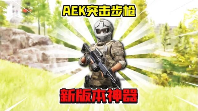 暗区突围:AEK突击步枪将是新版本神器!高射速7