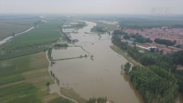 新华全媒+|永定河泛区正在缓慢退水