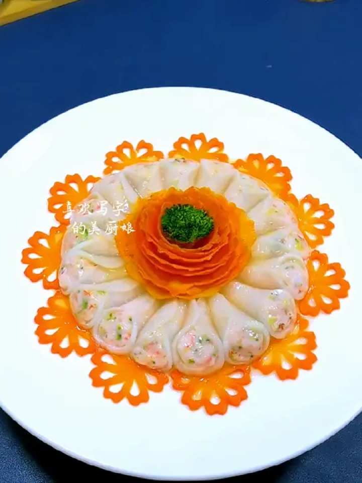 果蔬刻花三件套做美食摆盘做盘饰简单又好看#美食 #美厨娘原创美食#摆