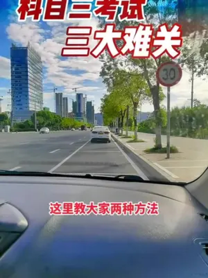 乾貨助你逢考必過!#考駕照 #學車 #駕考駕考 #科目三 #駕考一把過