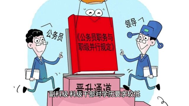 大专学历可以提拔为副科吗?