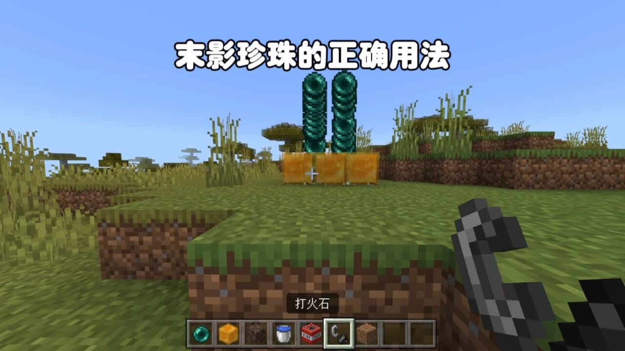 我的世界:末影珍珠的正确用法