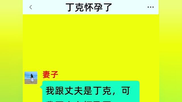 《丁克怀孕了》全集#番茄小说 #小说 #情感故事