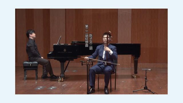 陈子文二胡演奏《第二二胡狂想曲》,青年才俊