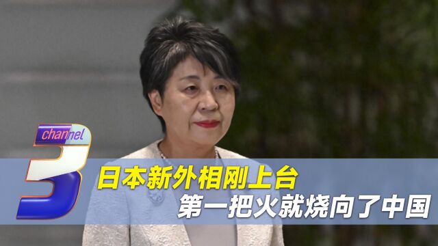 日本女外相走马上任,与布林肯通话10分钟,第一把火就烧向了中国