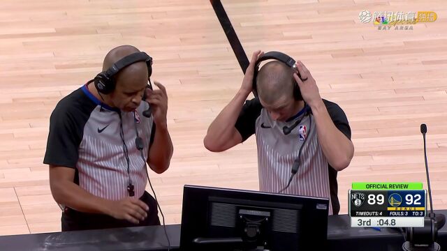 篮网vs勇士中文解说全场回放