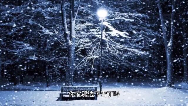 你那里下雪了吗