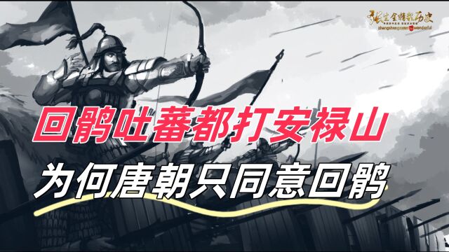 回纥与吐蕃都想率军前来攻打安禄山,为何唐朝只同意回纥的请求