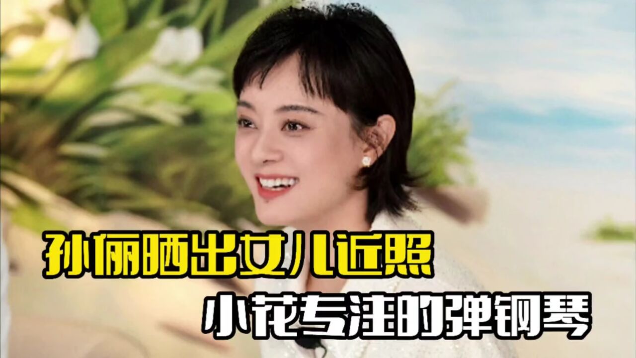 孙俪女儿小花图片