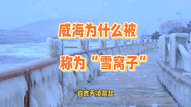 威海为什么被称为“雪窝子”