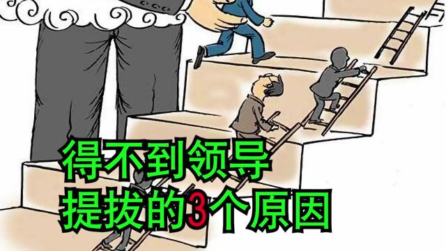 为什么你能力很强,但就是得不到领导的提拔?分享3个原因可醒悟