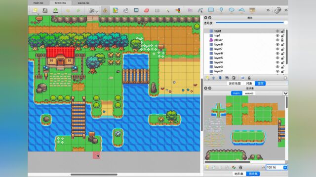 类宝可梦 tiled map制作