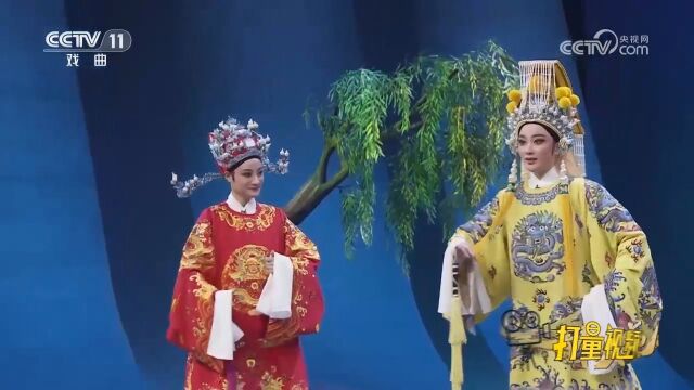 越剧《孟丽君》,吕馨溶、潘巧巧表演,游上林再施雨露探春心