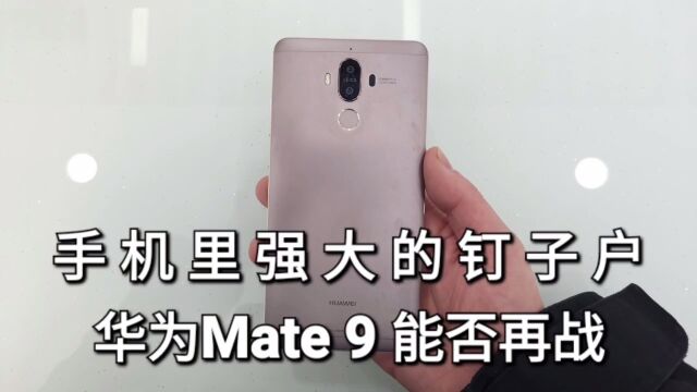 手机里强大的钉子户,华为mate9能否再战?