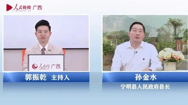 【主流媒体看宁明(232)】人民网专访:宁明县人民政府县长孙金水