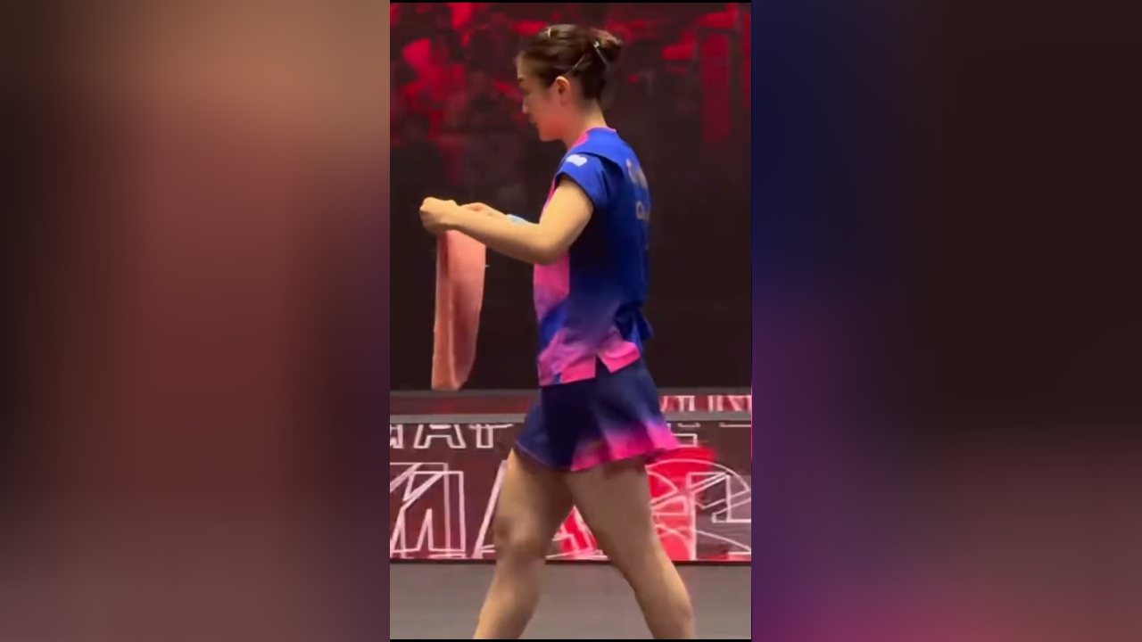 陈梦穿短裙火力全开,横扫日本小花,给马琳吃了定心丸,又美又飒.