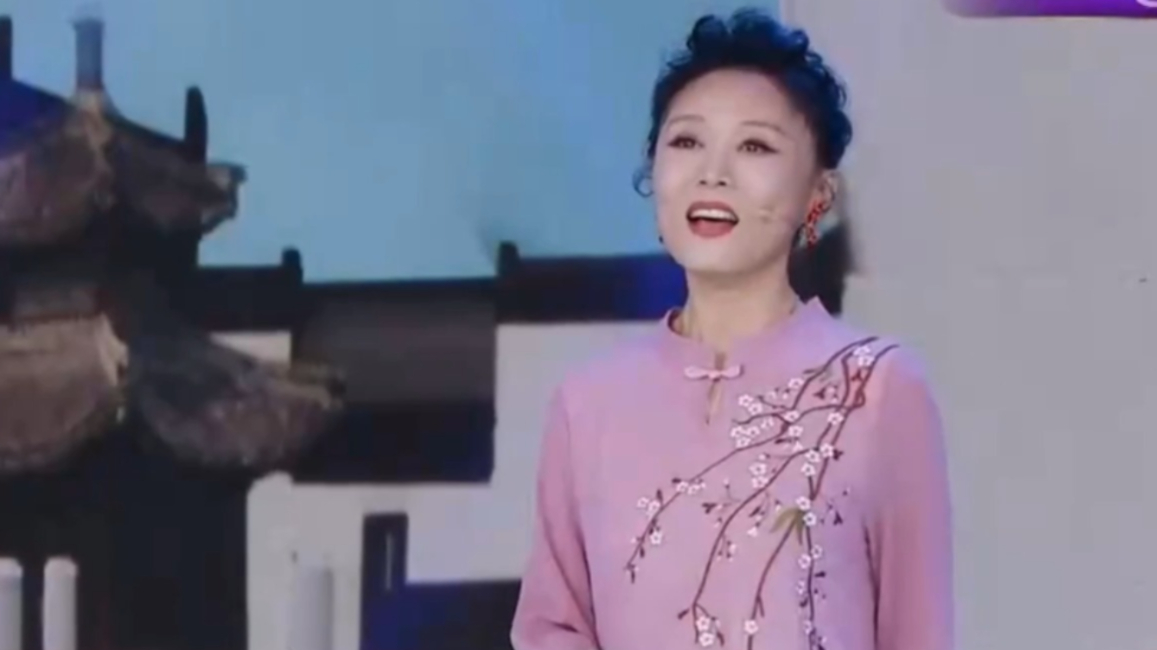 黄梅戏歌《对花》,吴琼嗓音温润纯净,好听十足