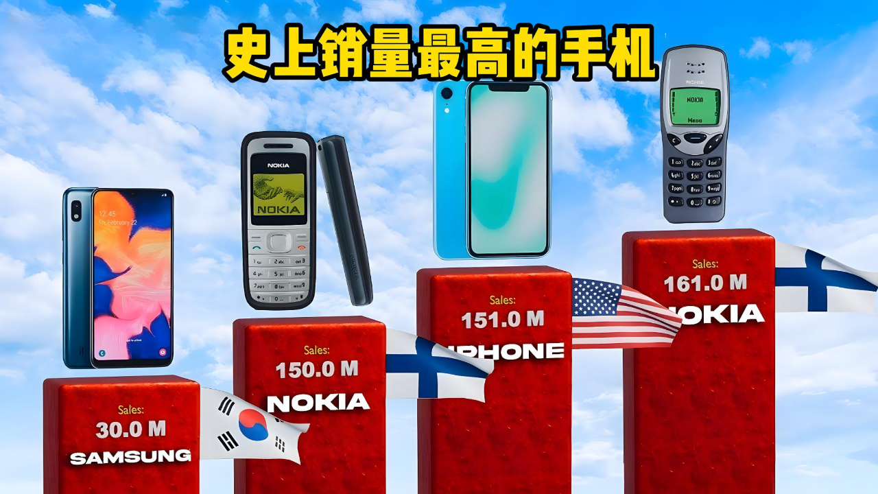 手机热卖排行榜_2023畅销机型TOP10都有谁,最新榜单出炉