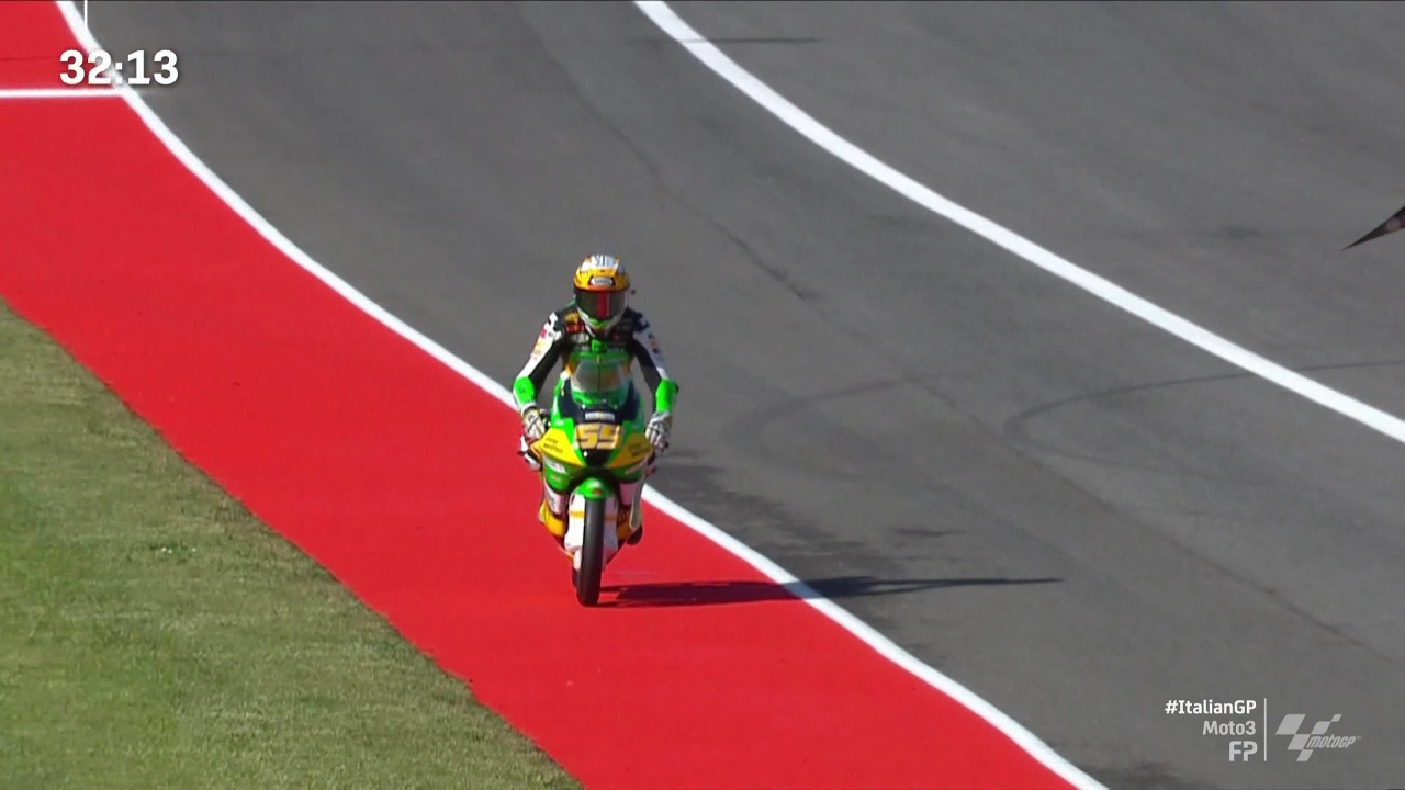 诺亚·德特维勒自由练习开场摔车