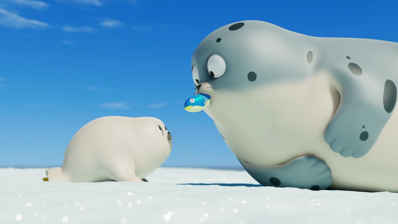 好可爱的小海豹