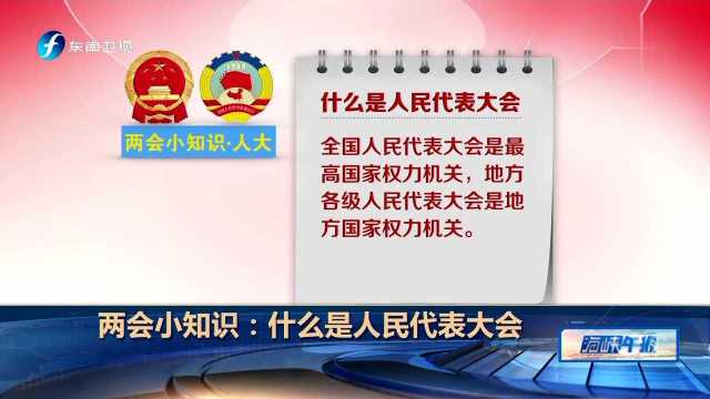 两会小知识:什么是人民代表大会