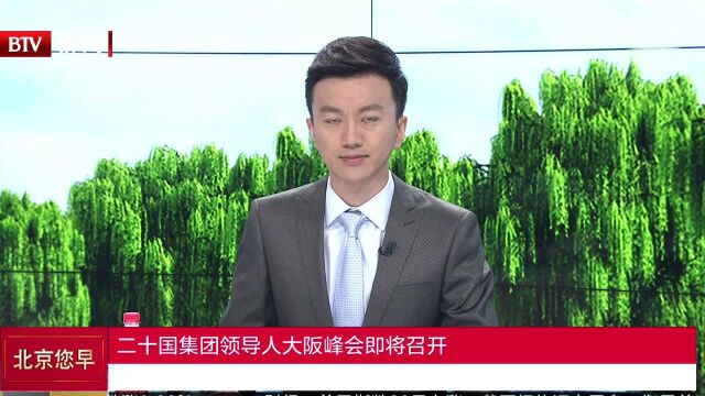 国际组织期待多边贸易体制 二十国集团领导人大阪峰会即将召开