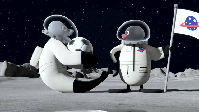 大都会小企鹅第2季  第20集 月球旅行记