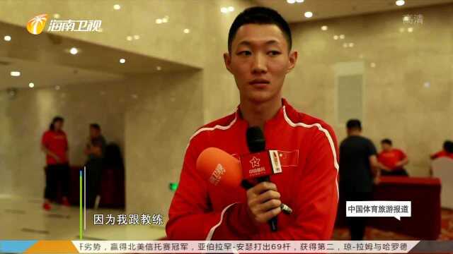 中国男子跳远“幸福的烦恼”