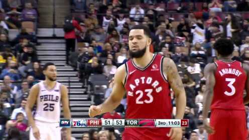 《NBA全场集锦》【得分】默契配合骗过全场 小加妙传范弗里特上蓝得手