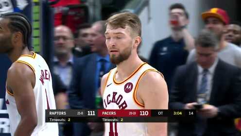 《NBA全场回放》【原声回放】猛龙vs步行者加时赛 特纳霍乐迪三分雨杀死比赛