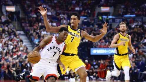 《NBA全场集锦》【球星】洛瑞vs步行者集锦 轻取16分11助攻率队大胜步行者