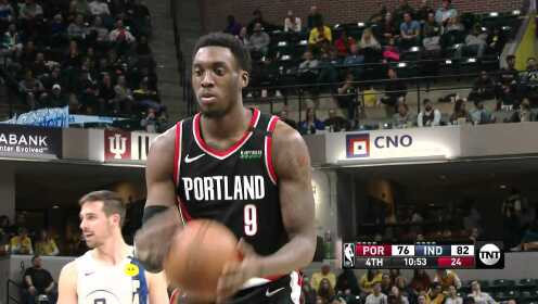 《NBA全场回放》【原声回放】开拓者vs步行者第4节 最后时刻悬念突生