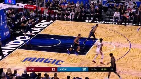《NBA全场集锦》这个新秀好敢投 纳恩接球不做准备直接干拔三分