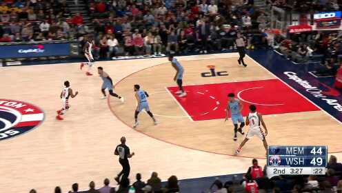 《NBA全场集锦》【原声】灰熊106-99奇才 莫兰特三双灰熊末节发飙逆转奇才