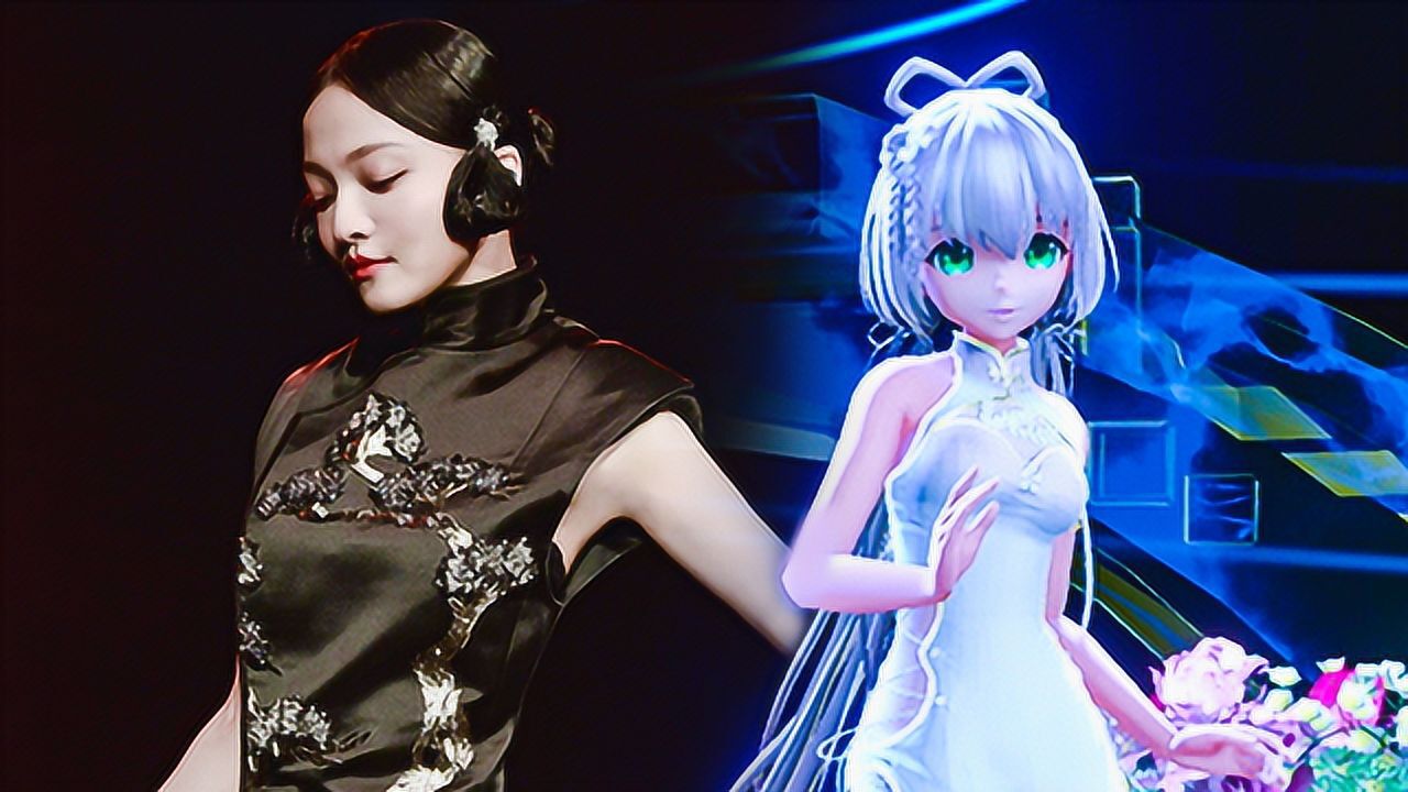 张韶涵洛天依合唱神曲穿旗袍秀戏腔太绝了