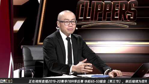 《NBA全场回放》【回放】快船vs掘金第3节 鬼才路威负角度抛球命中