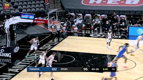 《NBA全场集锦》审时度势能力值满分 杰克逊急停中距离一鼓作气