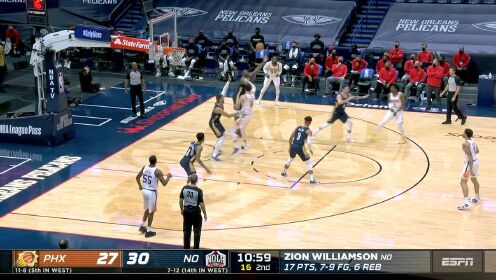 《NBA全场集锦》猛虎下山势不可挡 锡安突破转身独斗双雄