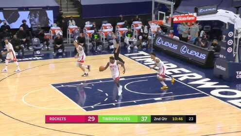 《NBA全场集锦》【纯享】火箭vs森林狼精华回放 森林狼22-0进攻高潮逆转火箭