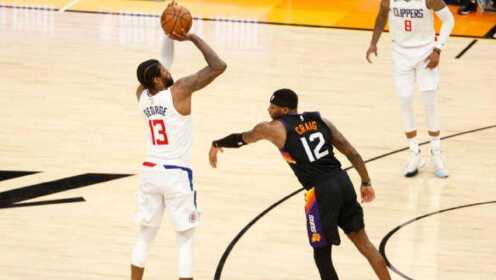 《洛杉矶快船》29日NBA高光日报 美国男篮公布12人大名单 乔治41+13客场射落太阳