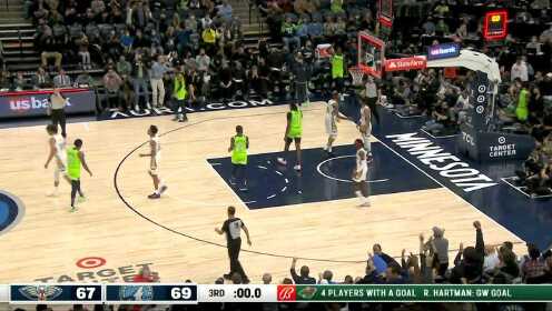 《NBA全场集锦》关键时刻强心脏！里德末时跟进蜻蜓点水压哨打进
