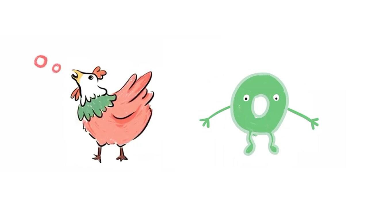 看动画趣味学拼音大公鸡如何发出o的音呢