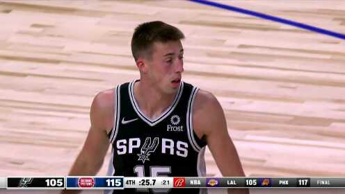 《NBA全场集锦》无谓输赢！萨马尼奇一个旋转妙传维斯坎普暴扣收尾